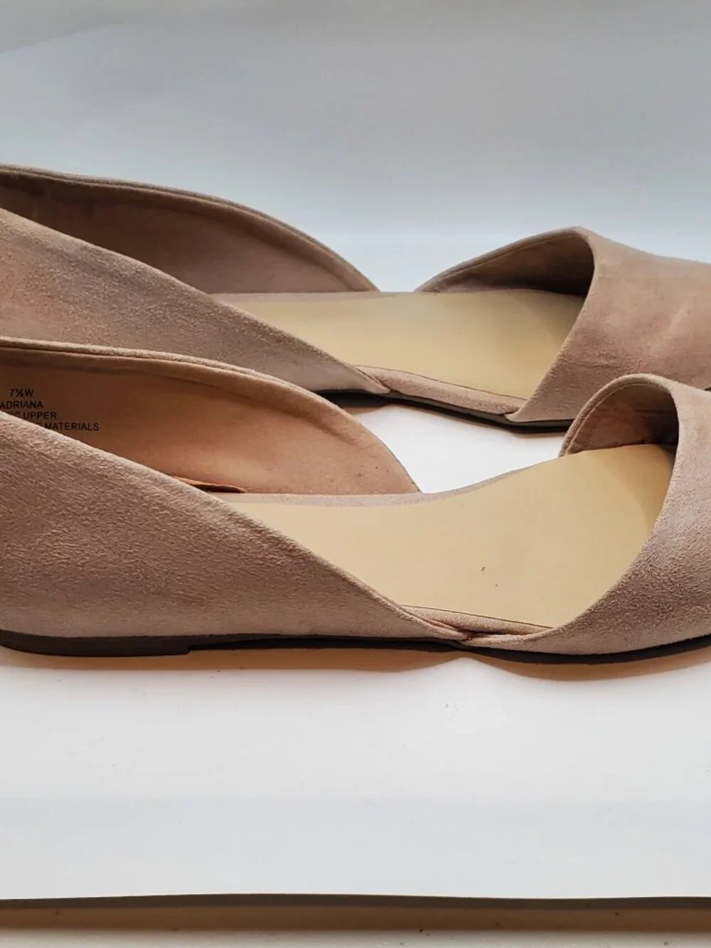 Seychelles Adriana Nude/Taupe Pointed-Toe Size 7.5 Flats